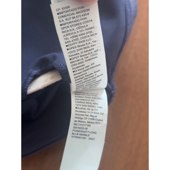 Athleta Purple and Blue Sports Bra Top Bundle Of 2 Old Navy Active Size Medium - Picture 10 of 10